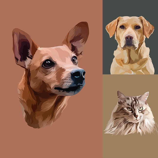 Personalised Pet Pawtrait